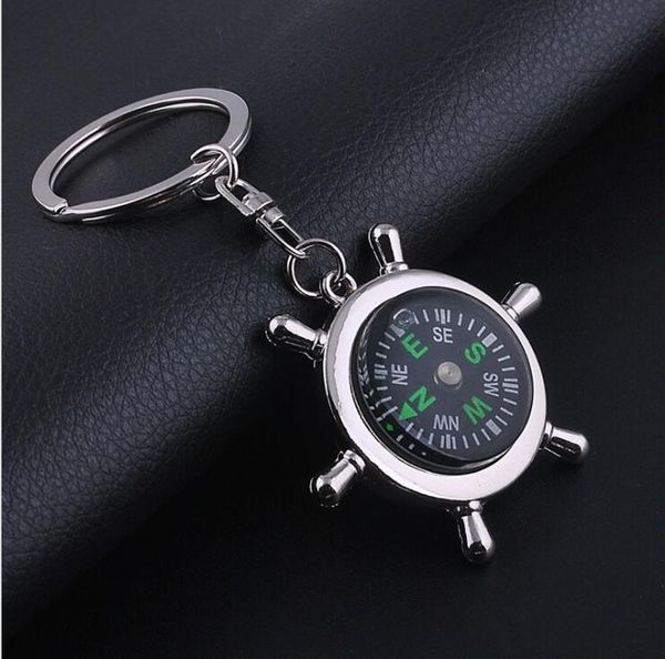 new fashion designer compass mens and womens key chain metal pendant practical gift 48x12mm, Silver
new fashion designer compass mens and womens key chain metal pendant practical gift 48x12mm, Silver