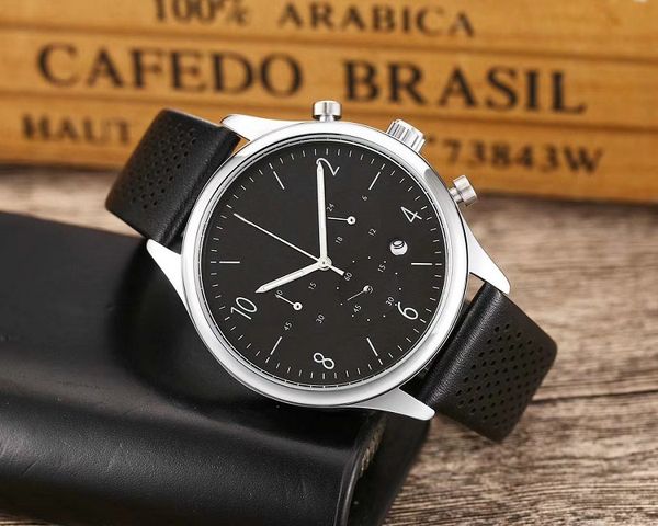 2020 six stitches luxury mens watches all dial work quartz watch designer watches arma watch hole leather belt mens fashion accessories, Slivery;brown
2020 six stitches luxury mens watches all dial work quartz watch designer watches arma watch hole leather belt mens fashion accessories, Slivery;brown