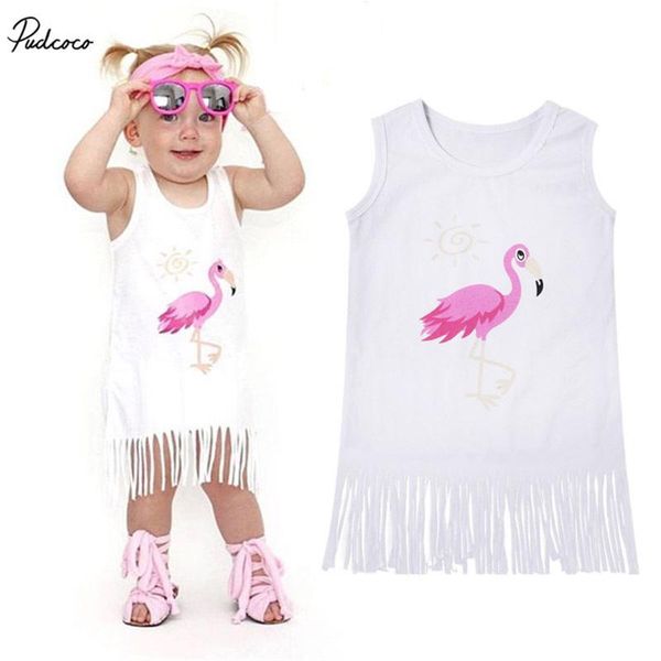 2017 new cotton infant baby kid girl flamingo fringe tassel dress sleeveless sundress summer clothes, Red;yellow
2017 new cotton infant baby kid girl flamingo fringe tassel dress sleeveless sundress summer clothes, Red;yellow
