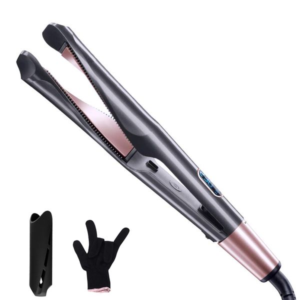 madami knob switch twisted flat iron 2 in 1 hair straightener and hair curler professional rose gold ceramic plate
madami knob switch twisted flat iron 2 in 1 hair straightener and hair curler professional rose gold ceramic plate