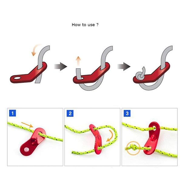 10pcs/lot awning carabiner tent guyline cord rope fastener guy line adjuster runner wind ser tightener hook buckle tensioner
10pcs/lot awning carabiner tent guyline cord rope fastener guy line adjuster runner wind ser tightener hook buckle tensioner