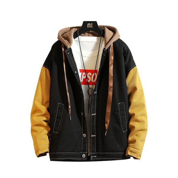 быть.yumiao зимнее пальто с флисовой курткой мужская куртка зима 2018 новое мужское пальто повседневная спортивная хлопчатобумажная одежда, Black
быть.yumiao зимнее пальто с флисовой курткой мужская куртка зима 2018 новое мужское пальто повседневная спортивная хлопчатобумажная одежда, Black