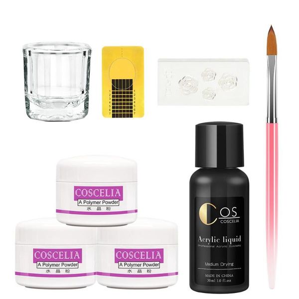 coscelia acrylic nail art kit прозрачный белый розовый цвет ногтей блеск порошок украшения кисти акриловая жидкость набор для начинающих
coscelia acrylic nail art kit прозрачный белый розовый цвет ногтей блеск порошок украшения кисти акриловая жидкость набор для начинающих