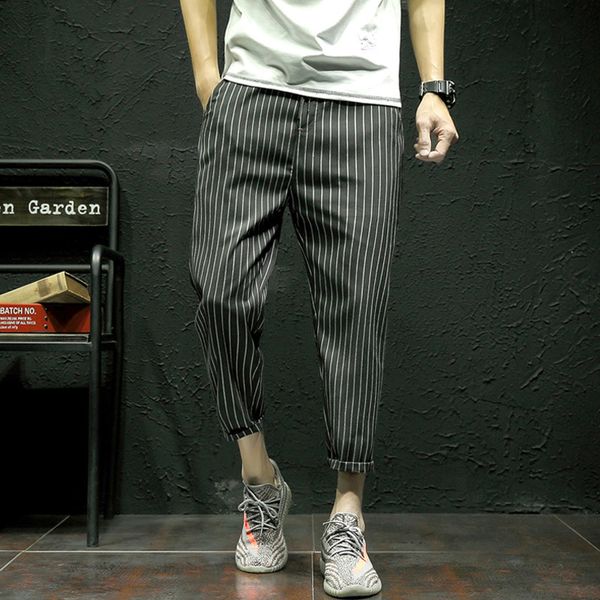 spring new harem pants men fashion striped business casual trousers man streetwear trend wild hip hop loose suit pants m-5xl, Black
spring new harem pants men fashion striped business casual trousers man streetwear trend wild hip hop loose suit pants m-5xl, Black