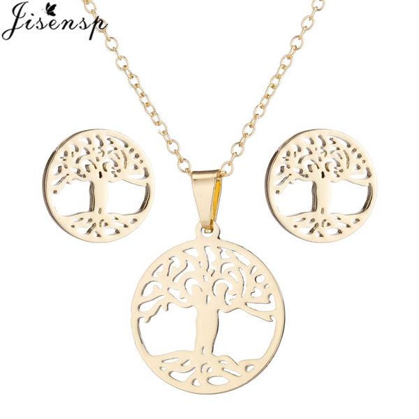 jisensp stainless steel jewelry sets vintage life tree charm necklace earrings fashion jewelry for women men birthday gift, Silver
jisensp stainless steel jewelry sets vintage life tree charm necklace earrings fashion jewelry for women men birthday gift, Silver