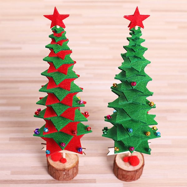 xmas tree deskdecor diy non-woven fabric christmas tree new year mini christmas material package kits 2 colors
xmas tree deskdecor diy non-woven fabric christmas tree new year mini christmas material package kits 2 colors