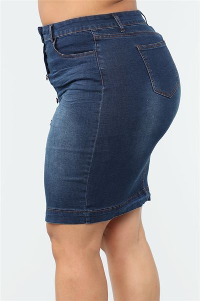 dhl women's ease in to comfort plus size classic button front casual high waist stretch midi denim skirt blue, Black
dhl women's ease in to comfort plus size classic button front casual high waist stretch midi denim skirt blue, Black