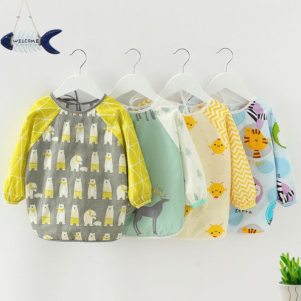 comfortable cotton bandana baby apron windproof infant 1-7years eating children drawing long sleeve apron baby self feeding bibs
comfortable cotton bandana baby apron windproof infant 1-7years eating children drawing long sleeve apron baby self feeding bibs