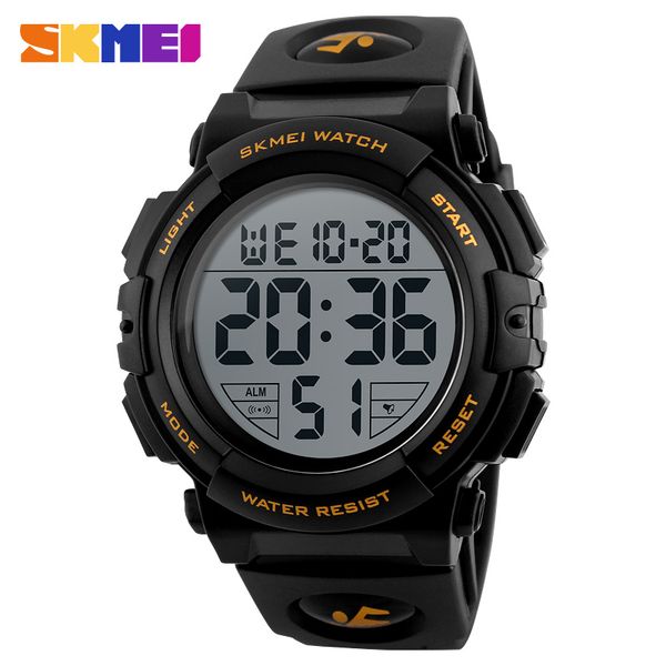 skmei brand men sport digital watch waterproof chronograph sports wristwatch fashion men's watches luxury led electronic clock, Slivery;brown 
skmei brand men sport digital watch waterproof chronograph sports wristwatch fashion men's watches luxury led electronic clock, Slivery;brown