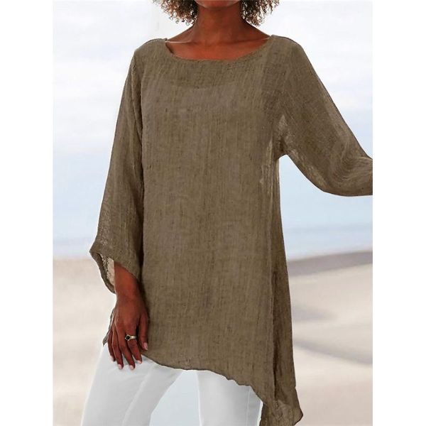 женские рубашки new summer soft solid color plus размер 5xl o шея длинные рукава нерегулярные хем повседневная длинные свободные топы basic, White
женские рубашки new summer soft solid color plus размер 5xl o шея длинные рукава нерегулярные хем повседневная длинные свободные топы basic, White