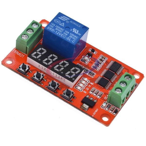 12v dc multifunction self-lock relay plc cycle delay time timer switch module plc home automation delay module
12v dc multifunction self-lock relay plc cycle delay time timer switch module plc home automation delay module