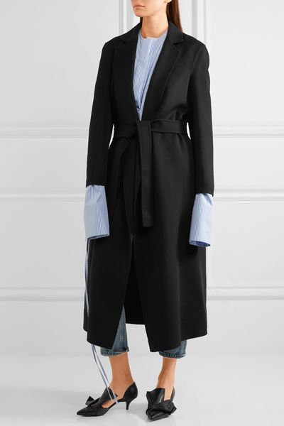 slim women woolen coats 2018 elegant h european style camel wild wool blends long coat with belt solid street wear lady jacket, Black
slim women woolen coats 2018 elegant h european style camel wild wool blends long coat with belt solid street wear lady jacket, Black