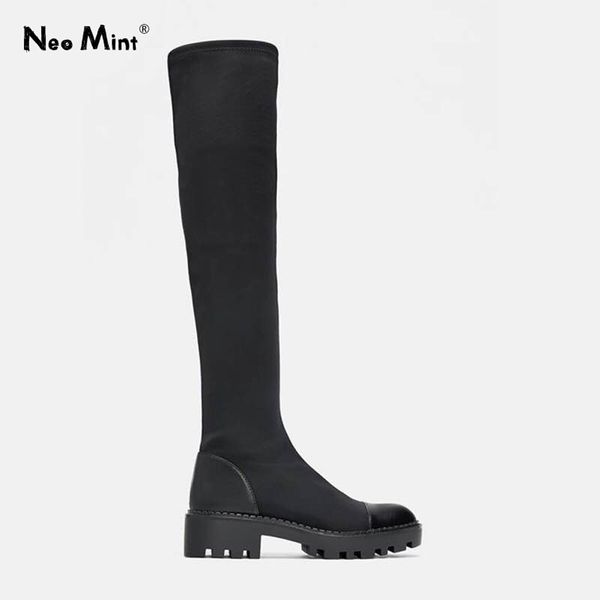 2019 slim stretch lycra high platform long winter shoes women sock over the knee boots t200106, Black
2019 slim stretch lycra high platform long winter shoes women sock over the knee boots t200106, Black