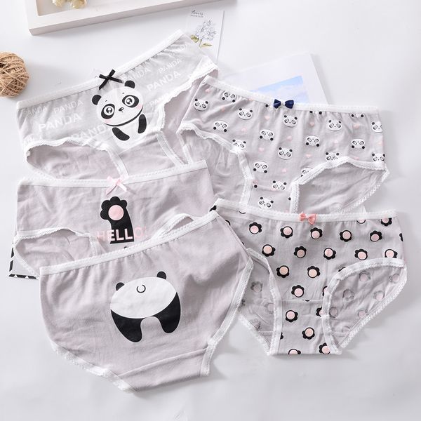 Cartoon Panda Print Panties For Girls Cute Kids Breathable Underpants Young Girls Soft Short Brief Teenage Cotton Underwear
Cartoon Panda Print Panties For Girls Cute Kids Breathable Underpants Young Girls Soft Short Brief Teenage Cotton Underwear