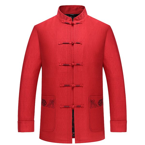 winter new men casual long sleeve coat classic black mandarin collar jacket chinese vintage male tang outwear father gift
winter new men casual long sleeve coat classic black mandarin collar jacket chinese vintage male tang outwear father gift