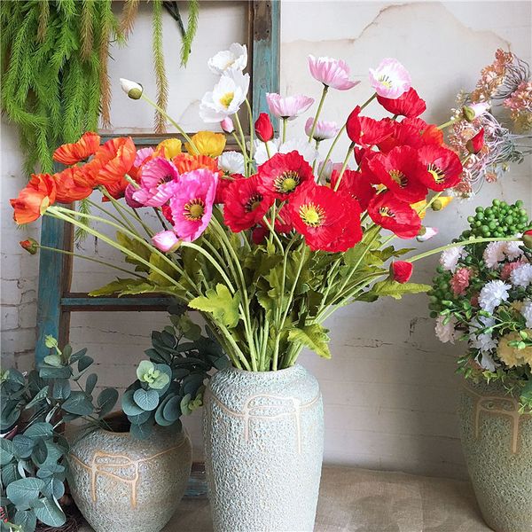 new garden decor poppy flower silk artificial flowers table arrange party decoration flores s fleurs artificielles
new garden decor poppy flower silk artificial flowers table arrange party decoration flores s fleurs artificielles