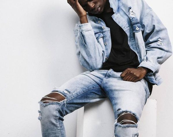 jeans brand new mens distressed ripped biker jeans slim fit motorcycle biker causal hole denim jeans streetwear fashion designer pants, Blue
jeans brand new mens distressed ripped biker jeans slim fit motorcycle biker causal hole denim jeans streetwear fashion designer pants, Blue