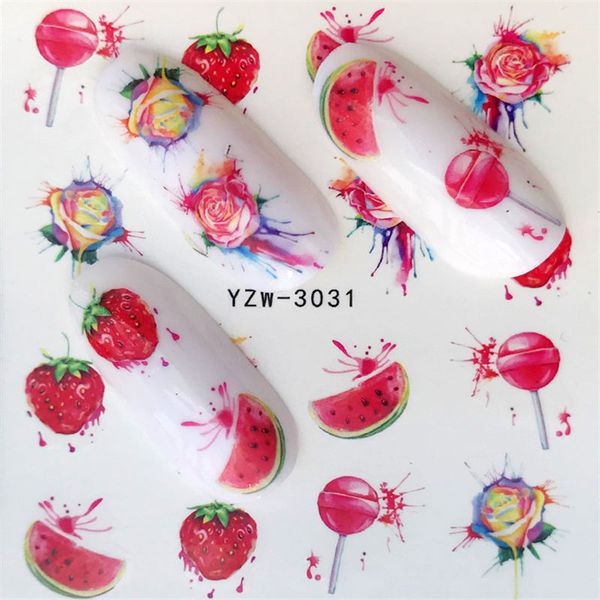 ywk 1 sheet water transfer nail sticker decals fruit cream cake cat beauty decoration designs diy color tattoo tip, Black
ywk 1 sheet water transfer nail sticker decals fruit cream cake cat beauty decoration designs diy color tattoo tip, Black