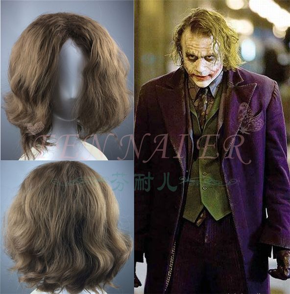 batman dark knight joker clown dark brown perm short curly anime wig, Black
batman dark knight joker clown dark brown perm short curly anime wig, Black