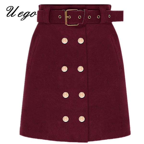 2019 fashion double breasted suede winter autumn skirts slim waist bodycom ladies pencil skirts high waist women casual skirt, Black;gray
2019 fashion double breasted suede winter autumn skirts slim waist bodycom ladies pencil skirts high waist women casual skirt, Black;gray