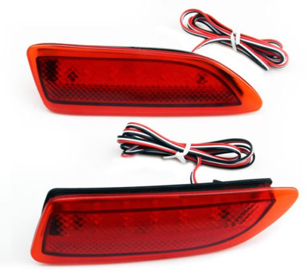 2x clear/smoke/ red lens led rear bumper brake sreflector light turn warning lamp for ct200h corolla
2x clear/smoke/ red lens led rear bumper brake sreflector light turn warning lamp for ct200h corolla