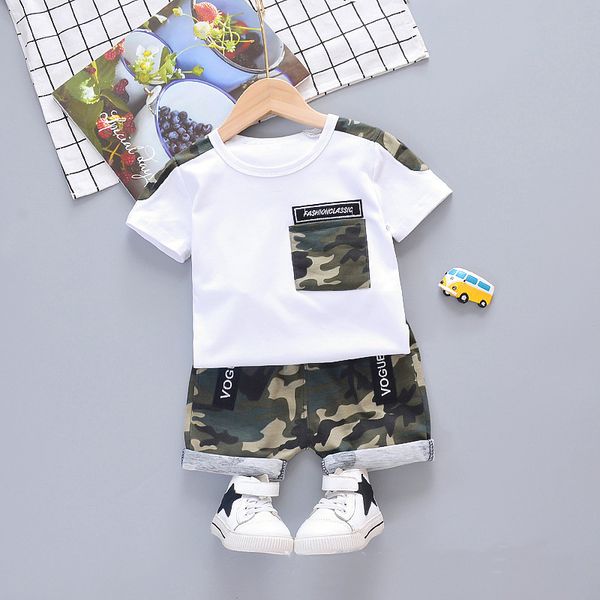 baby boys clothes summer children clothing new sports kids cotton camouflage shorts sets infant boy outfit costumes clothing t200607, White
baby boys clothes summer children clothing new sports kids cotton camouflage shorts sets infant boy outfit costumes clothing t200607, White