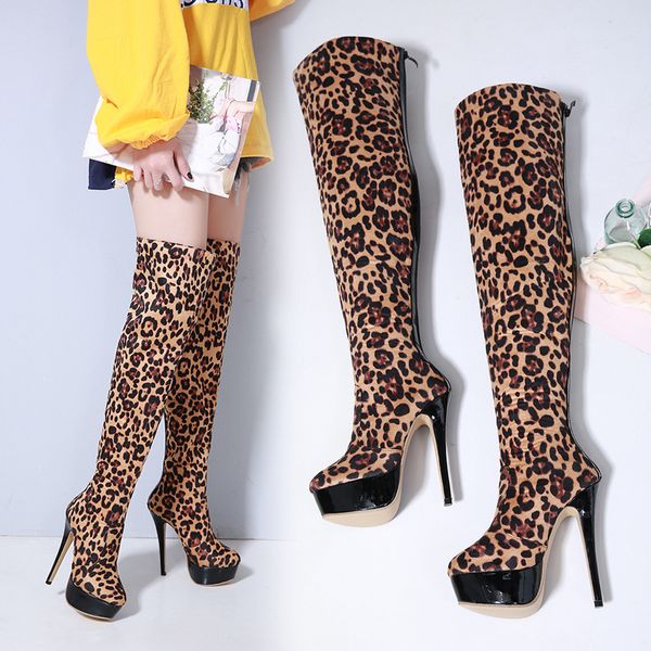 ltarta long boots winter round head leopard pattern waterproof table high heels 40 2019 winter knee high boot women zl-995-30, Black
ltarta long boots winter round head leopard pattern waterproof table high heels 40 2019 winter knee high boot women zl-995-30, Black