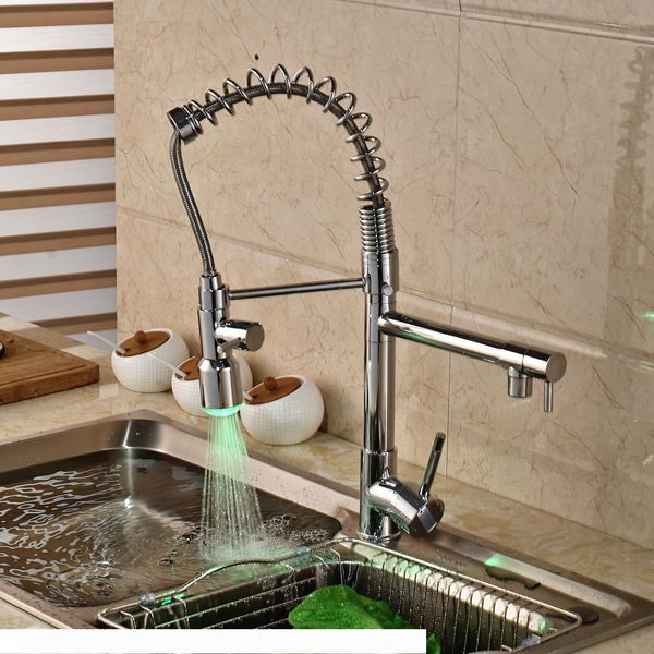 pull down led носик хром смеситель для кухни латунь тщеславие раковины смеситель на бортик однорычажного hole
pull down led носик хром смеситель для кухни латунь тщеславие раковины смеситель на бортик однорычажного hole