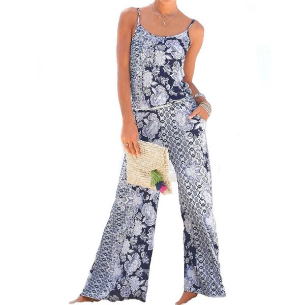 womens lady strappy floral sling long trouser playsuits jumpsuit rompers holiday gloria jeans large sizes trousers women g305, Black;white
womens lady strappy floral sling long trouser playsuits jumpsuit rompers holiday gloria jeans large sizes trousers women g305, Black;white