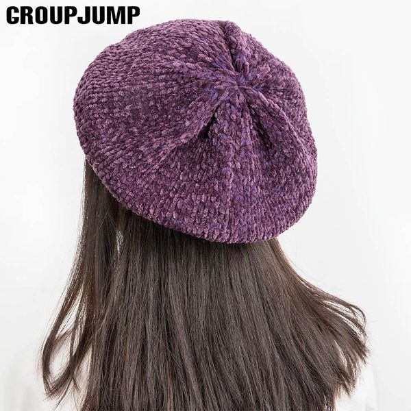 2019 lady winter berets hat for women painter style women's hat chenille vintage berets solid color caps female bonnet warm cap, Blue;gray
2019 lady winter berets hat for women painter style women's hat chenille vintage berets solid color caps female bonnet warm cap, Blue;gray
