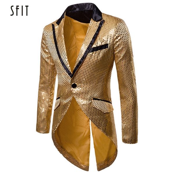 sfit wedding groom gold silver red black sequin slim men tailcoat stage prom dress costumes suit jackets 2019, White;black
sfit wedding groom gold silver red black sequin slim men tailcoat stage prom dress costumes suit jackets 2019, White;black