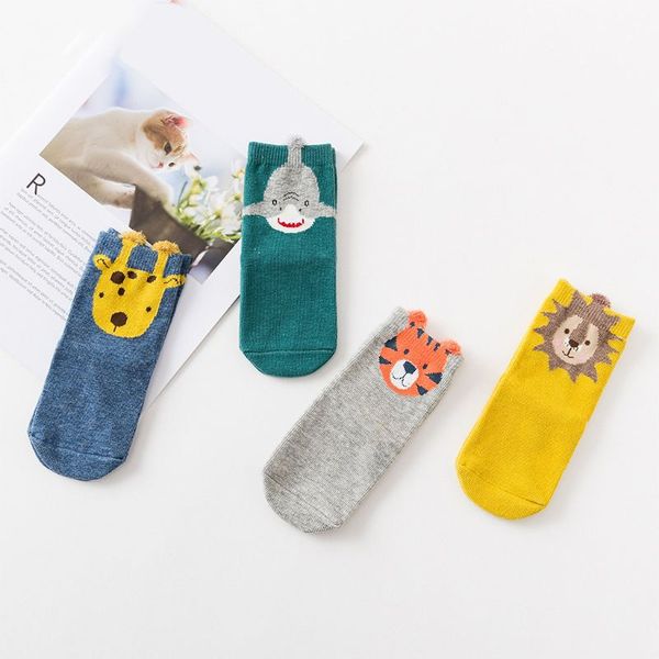 4pair/box children kids autumn winter soft cotton socks cute cartoon animal solid color ankle length sock supplies, Pink;yellow
4pair/box children kids autumn winter soft cotton socks cute cartoon animal solid color ankle length sock supplies, Pink;yellow