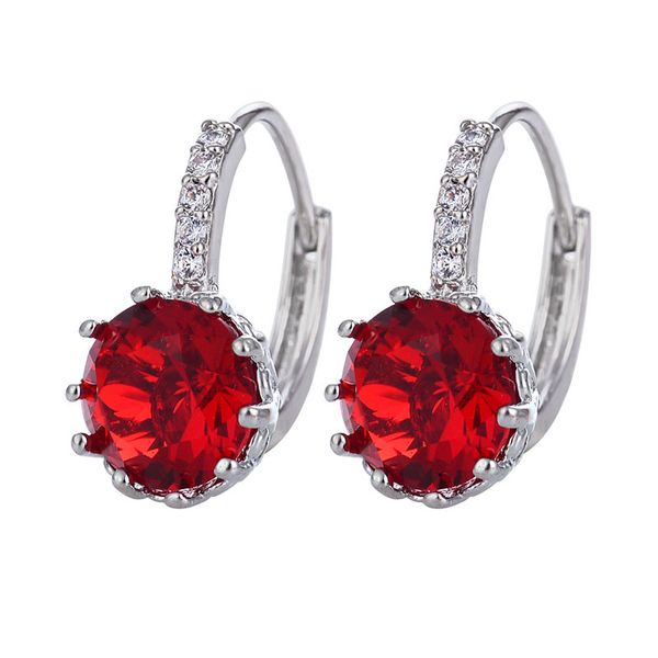 fashion women circular cz zircon hoop earring with crystal all match party business office ladies circle ear buckle, Golden
fashion women circular cz zircon hoop earring with crystal all match party business office ladies circle ear buckle, Golden