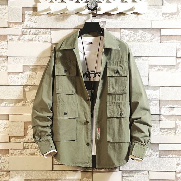 dropshipping men's jackets spring autumn men casual cotton cargo jacket coat vintage safari style shirts outerwear male clothes, Black;brown
dropshipping men's jackets spring autumn men casual cotton cargo jacket coat vintage safari style shirts outerwear male clothes, Black;brown
