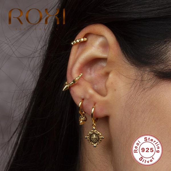 roxi cool fashion 925 sterling silver skull hoop earrings for women men party pendientes kolczyki earring punk brincos jewelry, Golden;silver
roxi cool fashion 925 sterling silver skull hoop earrings for women men party pendientes kolczyki earring punk brincos jewelry, Golden;silver