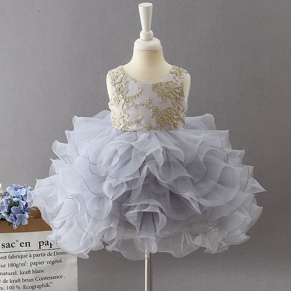 new style baby anniversary birthday party banquet embroidered dress flower girl princess first dance performance dress, Red;yellow
new style baby anniversary birthday party banquet embroidered dress flower girl princess first dance performance dress, Red;yellow