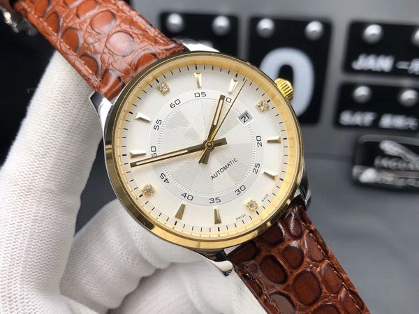 супер 13 montre de luxe 316 стальной корпус кожаный ремешок полностью автоматические часы механические движения 41мм * 10мм водонепроницаемы, Slivery;brown
супер 13 montre de luxe 316 стальной корпус кожаный ремешок полностью автоматические часы механические движения 41мм * 10мм водонепроницаемы, Slivery;brown