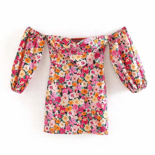 flower printing lantern sleeve women mini dress 2020 fashion casual lady slim dresses d5199, White;black
flower printing lantern sleeve women mini dress 2020 fashion casual lady slim dresses d5199, White;black