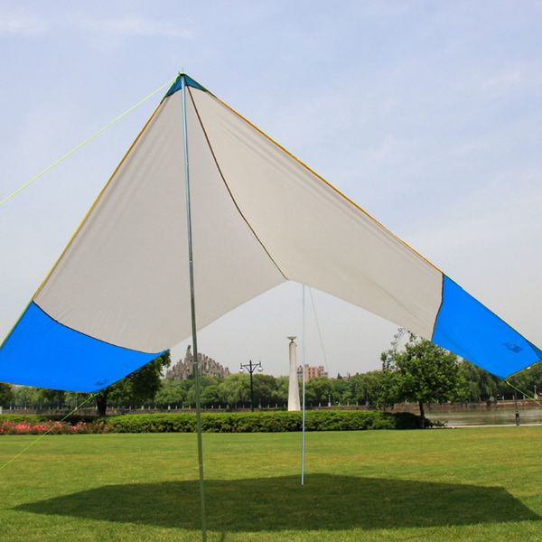 465*400cm outdoor beach sun shelter camping tent canopy large folding rainproof awning balcony canopy tarp for 4-8 people
465*400cm outdoor beach sun shelter camping tent canopy large folding rainproof awning balcony canopy tarp for 4-8 people