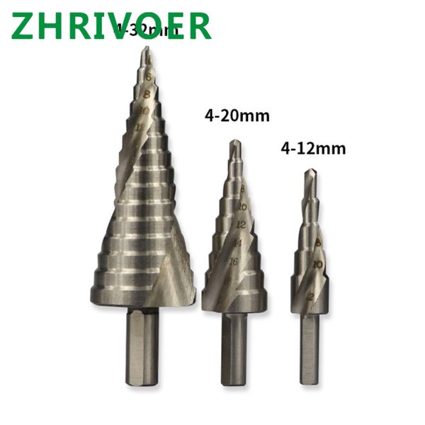 triangular handle step drill spiral groove step drill silver hole opener steel plate iron plate aluminum hole opener
triangular handle step drill spiral groove step drill silver hole opener steel plate iron plate aluminum hole opener