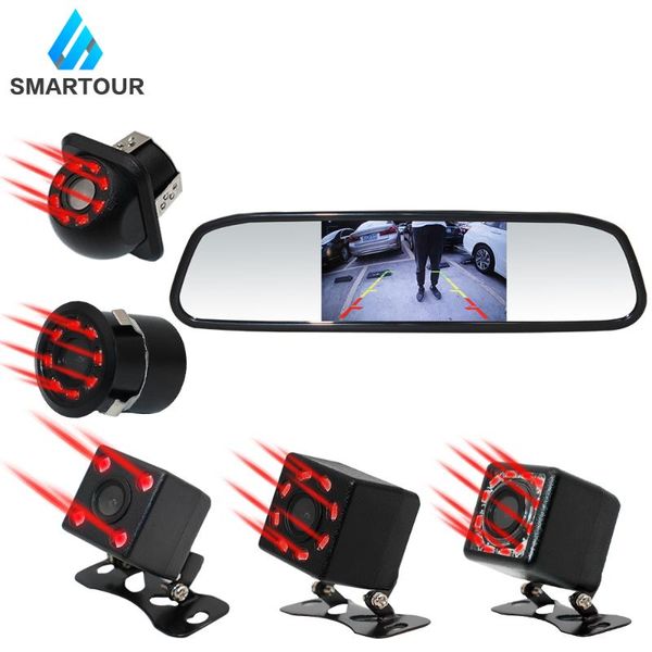 smartour car hd video auto parking monitor led night vision reversing car rear view camera with 4.3 inch rearview mirror
smartour car hd video auto parking monitor led night vision reversing car rear view camera with 4.3 inch rearview mirror