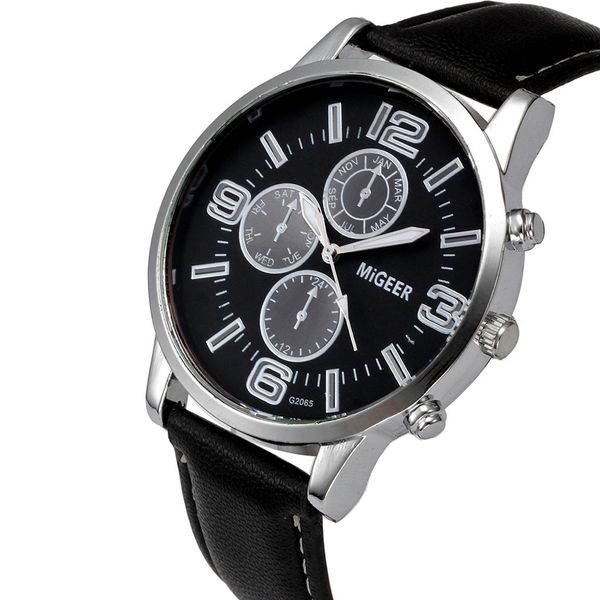 horloges classic new men watch bracelet watches women men wrist watch leather strap quartz casual watches wristwatch, Slivery;brown
horloges classic new men watch bracelet watches women men wrist watch leather strap quartz casual watches wristwatch, Slivery;brown