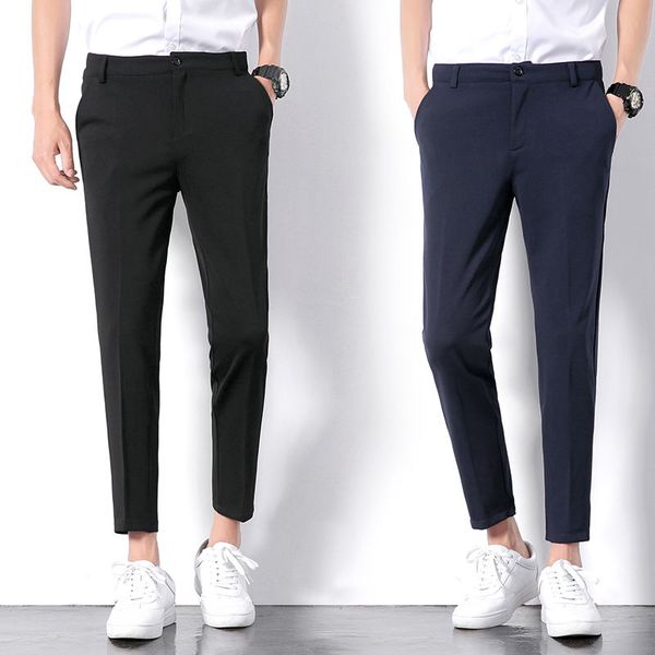 men's trousers 2020 summer new slim slim leg trousers nine-minute long relaxed casual fashion youth men's wear, Black
men's trousers 2020 summer new slim slim leg trousers nine-minute long relaxed casual fashion youth men's wear, Black