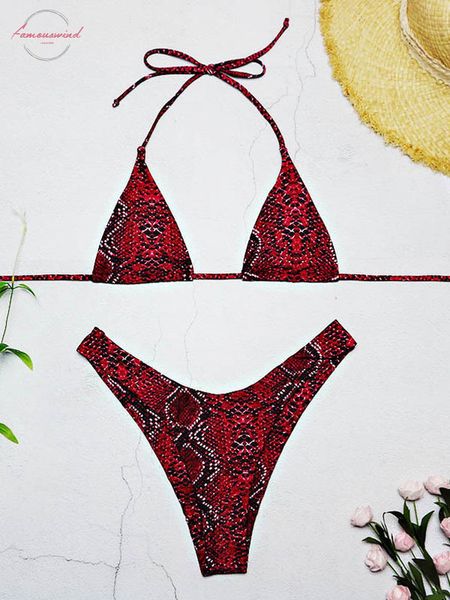 nylon swimwear women 2020 new snakeskin bikini high cut swimsuit halter thong bikini set padded v neck biquni bathing suit, White;black
nylon swimwear women 2020 new snakeskin bikini high cut swimsuit halter thong bikini set padded v neck biquni bathing suit, White;black