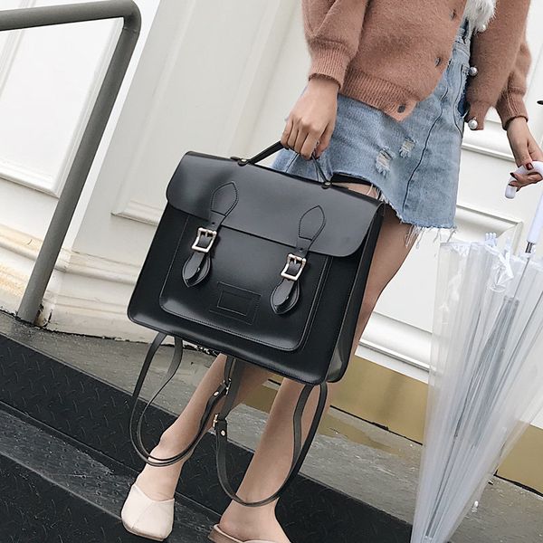 2019 new korean version of the retro college style shoulder bag hand fashion wild soft leather female backpack
2019 new korean version of the retro college style shoulder bag hand fashion wild soft leather female backpack