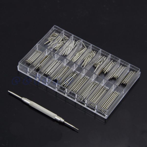 360pcs 8-25mm watch band spring bars strap link pins bar remover repair tools
360pcs 8-25mm watch band spring bars strap link pins bar remover repair tools