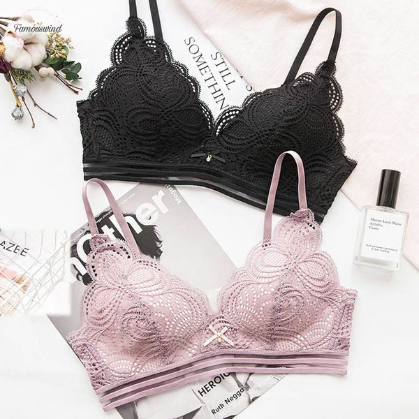 thin lingerie bra lace bralette floral wireless bras for women comfortable seamless push up adjusted underwear, Red;black
thin lingerie bra lace bralette floral wireless bras for women comfortable seamless push up adjusted underwear, Red;black