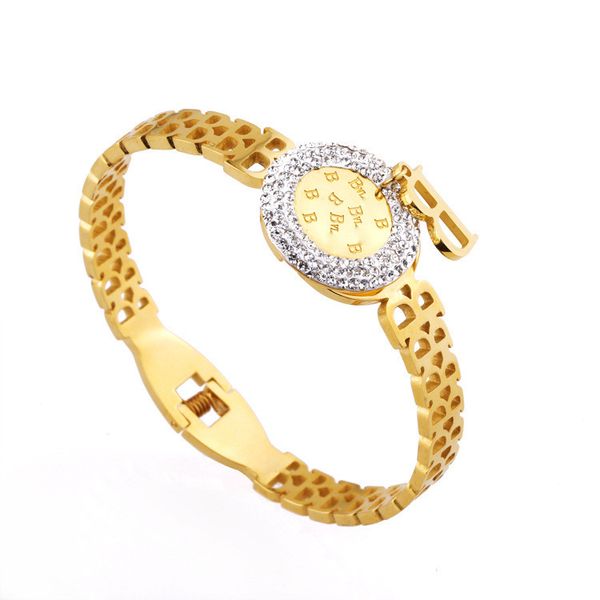 titanium steel jewelry wholesale charm bracelet luxury designer jewelry women bracelets b diamond tennis bracelet snap jewelry, Black
titanium steel jewelry wholesale charm bracelet luxury designer jewelry women bracelets b diamond tennis bracelet snap jewelry, Black