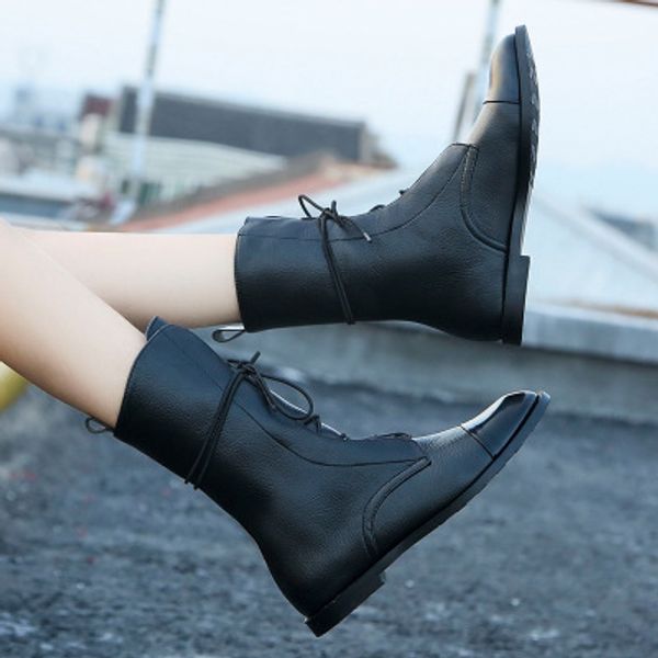 2019 new women boots european and american explosions women's boots new autumn fashion trend, Black
2019 new women boots european and american explosions women's boots new autumn fashion trend, Black