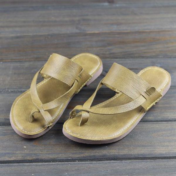 women's sandals genuine leather slip on ladies sandals flat woman summer shoes flexible soft sole female footwear (016-3, Black
women's sandals genuine leather slip on ladies sandals flat woman summer shoes flexible soft sole female footwear (016-3, Black